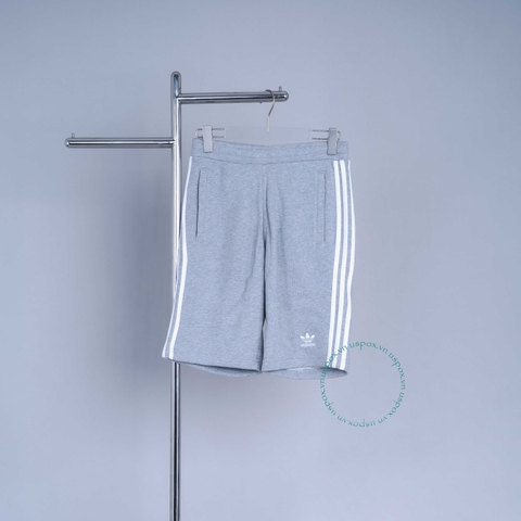 Adidas Short Grey 3-Stripes (form Âu)