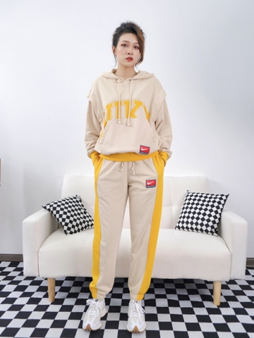 Bộ thể thao hoodie Nike Sport Team Yellow