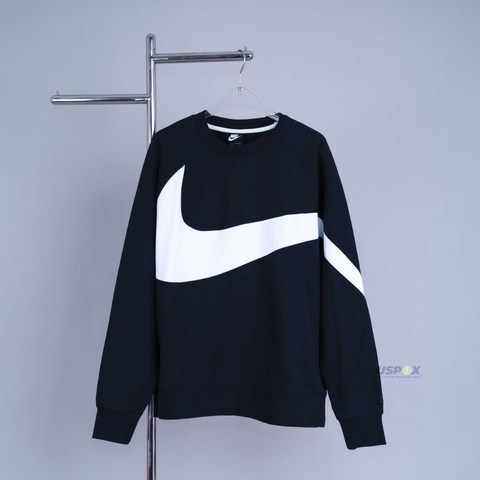 Áo Nike Sweater Swoosh Black (form Âu)