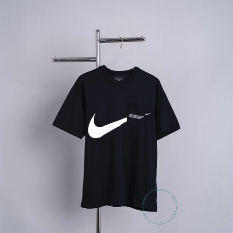 Áo Nike Tee Pocket Swoosh Black