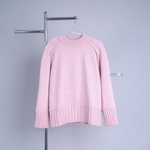 Áo 13De Marzo Bear Embossment Sweater Pink