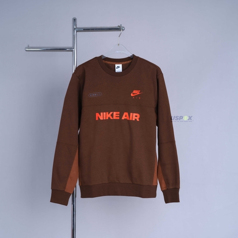 Áo nỉ Sweater Nike Habanero Red (form Âu)