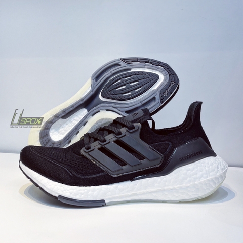 Giày Adidas Ultra Boost 21 Black White FY0378