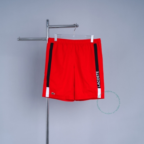 Lacoste Short SPORT Branned Red Black 2020