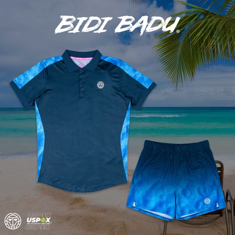 Bộ thể thao tennis Bidi Badu BEACH SPIRIT Polo Dark Blue