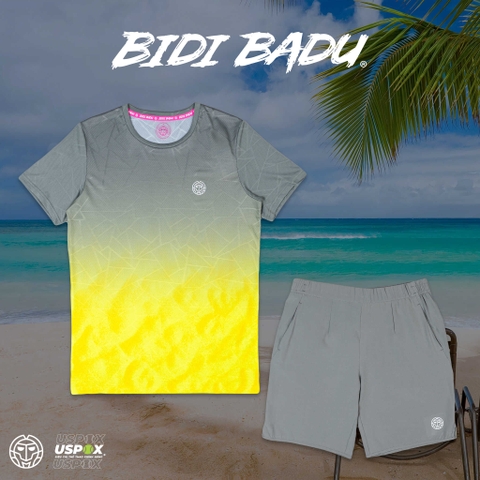 Bộ thể thao tennis Bidi Badu BEACH SPIRIT Tee Grey