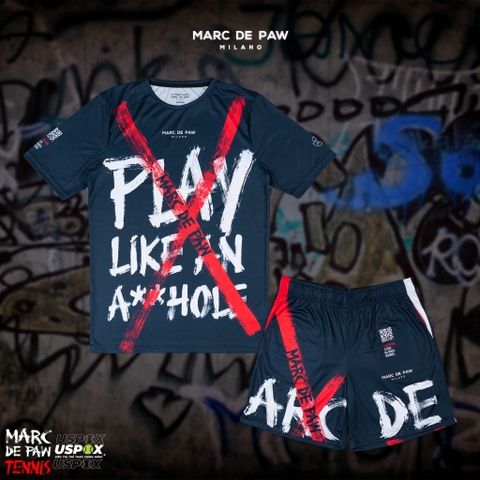 Bộ thể thao Tennis Marc De Paw Black