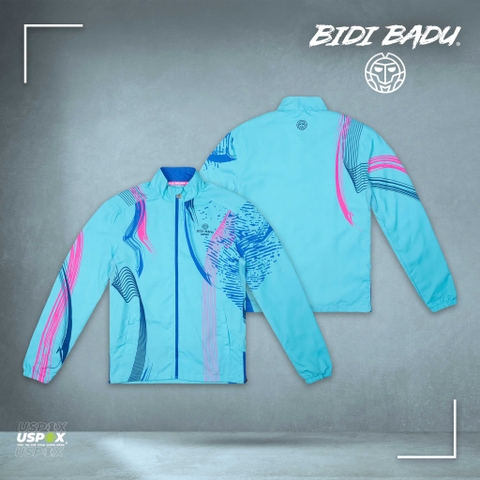 Áo Khoác Bidi Badu Teku Tech Aqua Blue