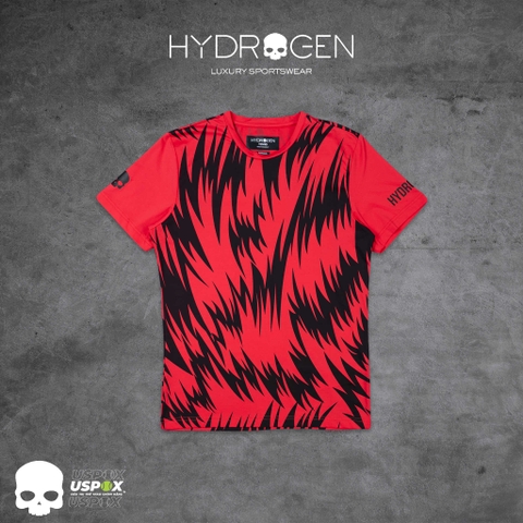 Áo Hydrogen Tee Scratch Tech Red