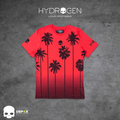 Áo Hydrogen Tee Palm Tech Red