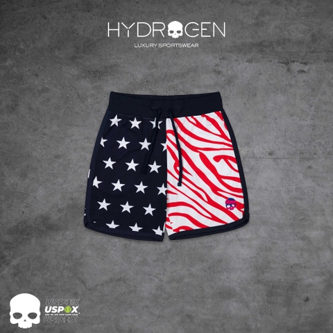 Quần short Hydrogen USA 2022 STAR Blue Navy Red