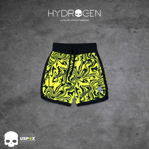 Quần short tennis Hydrogen Chrome Neon 2023