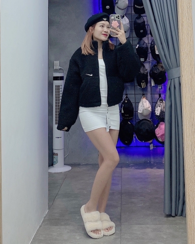 Áo Nike Lông Swoosh Sherpa (form Á)