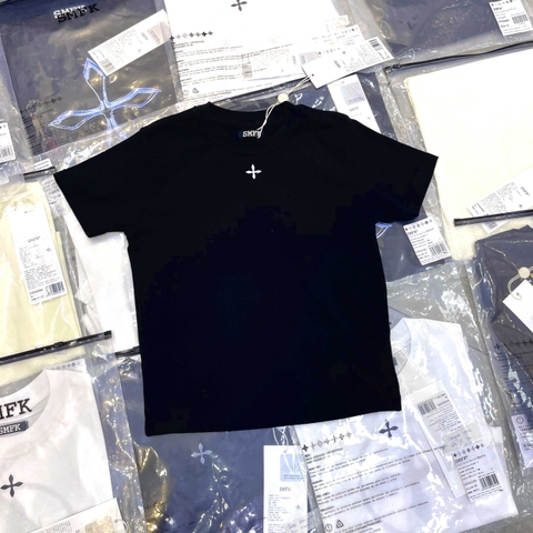 Áo SMFK COMPASS HUG SLIM-FIT Tee Black