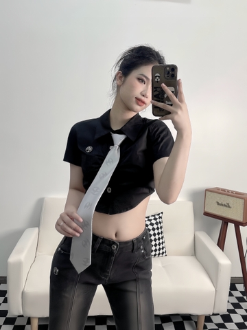 Áo sơ mi Weird Market x Barbe Black