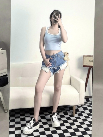 Áo ba lỗ Weird Market x Barbe Blue