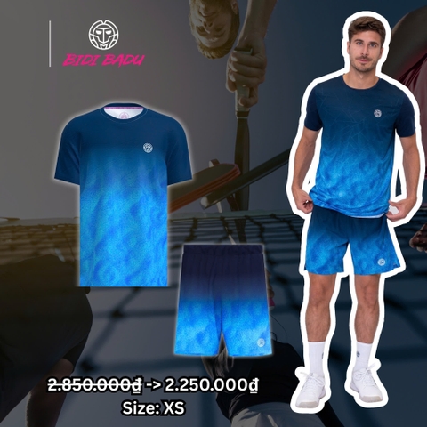 Bộ thể thao tennis Bidi Badu BEACH SPIRIT Tee Dark Blue