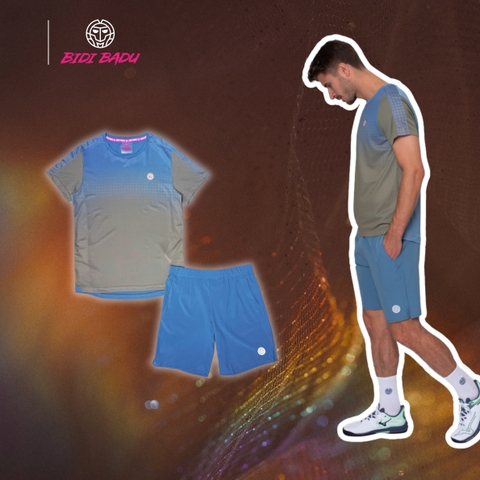 Bộ thể thao Bidi Badu Spectrum Tee Lightroom Denim