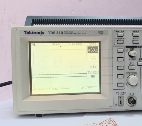 Máy hiện sóng, osilo Tektronix TDS210 60Mhz 1GS/s