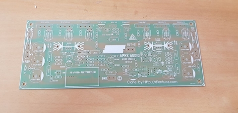 Mạch in PCB SR200 TU3