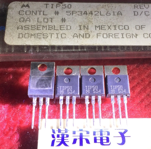Transistor TIP50 TO-220 RK-139