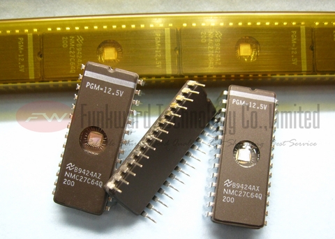 EPROM NMC27C64Q-200 DIP-28 mới