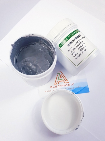 Thiếc bột, thiếc hàn kem, hàn dán BGA-4T Sn62.8Pb36.7Ag0.5 SOLDER PASTE loại 500g