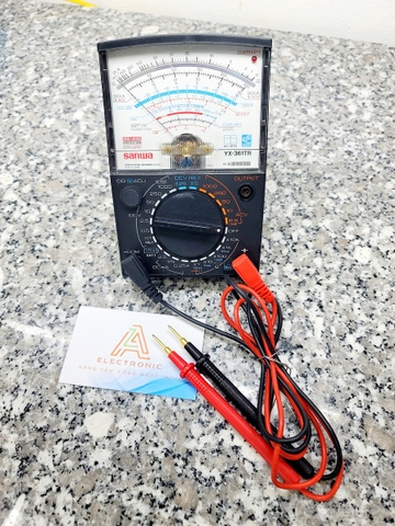 Đồng hồ vạn năng SANWA YX-361TR kèm dây đo zin