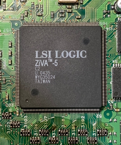 IC LSI LOGIC Ziva-5M (IC trắng)