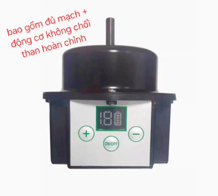 Bộ cụm quạt như hình đầy đủ mạch + động cơ không than + vỏ, chưa pin