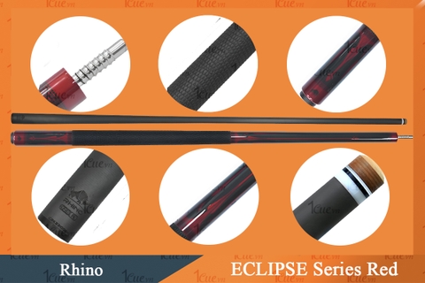 Cơ,Gậy Bi-a Rhino ECLIPSE Series - Red ngọn carbon Rhino | 1Cue.vn