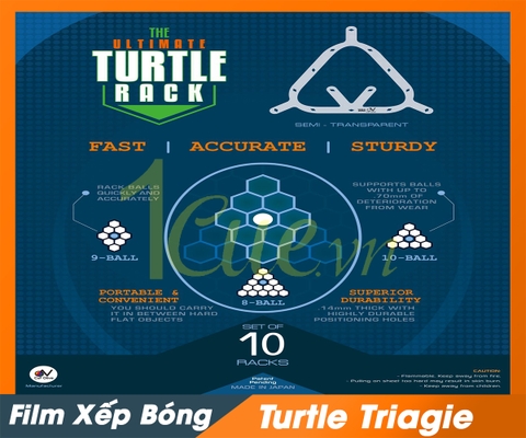 Film Xếp Bóng Bi a Turtle Circle | 1Cue.vn