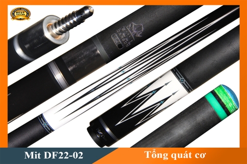 Cơ, Gậy Bi-a Mit Cues DF22 02 Ngọn CarbonRhino  | 1Cue.vn