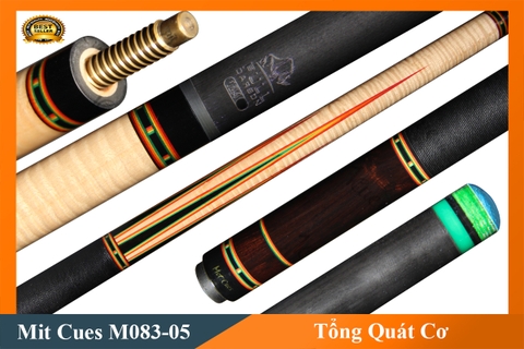 Cơ, Gậy Bi-a Mit Cues m083-05 ngọn carbon rhino | 1Cue.vn