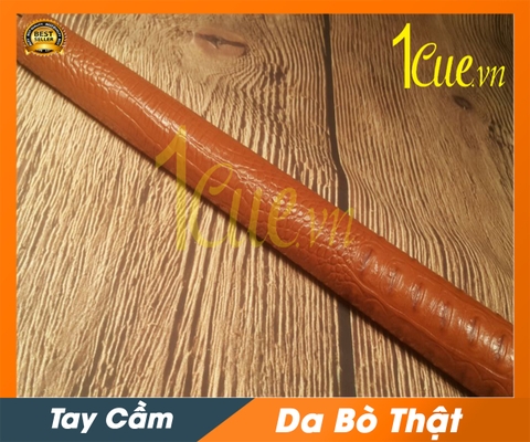 Tay Cầm Cơ Bi a Da Bò Thật | 1Cue.vn