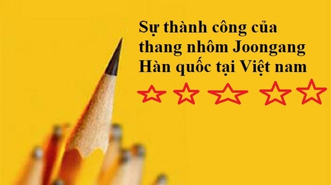 Lý giải sự thành công của thang nhôm Joongang