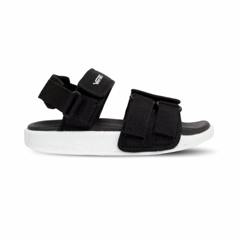 Giày sandal nam nữ unisex quai ngang hiệu Vento SD10110B màu đen