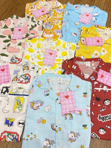 Bộ ngủ pyjamas hãng Mia Kids cho bé trai, bé gái 8 mẫu