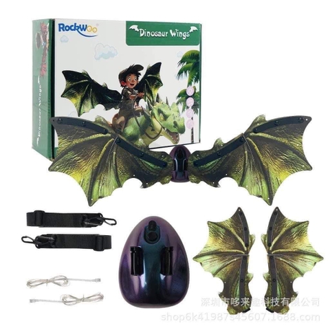 Cánh khủng long Dinosaur Wings hãng RockWoo 2 màu xanh lá, đỏ