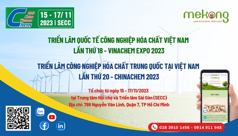 Kính mời quý khách hàng tham quan gặp gỡ Mekong tại Triển lãm Quốc tế Công nghiệp Hoá chất lần thứ 18 tại Việt Nam - VINACHEM EXPO 2023