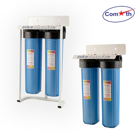 Bộ lọc tổng 2 cấp CCK Đài Loan 2 Stages Water Filter