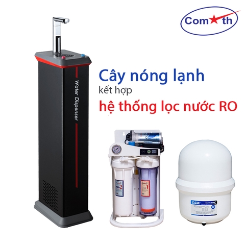 Cây nước nóng lạnh Comath CM-3200 + Máy lọc nước RO CM1G-5