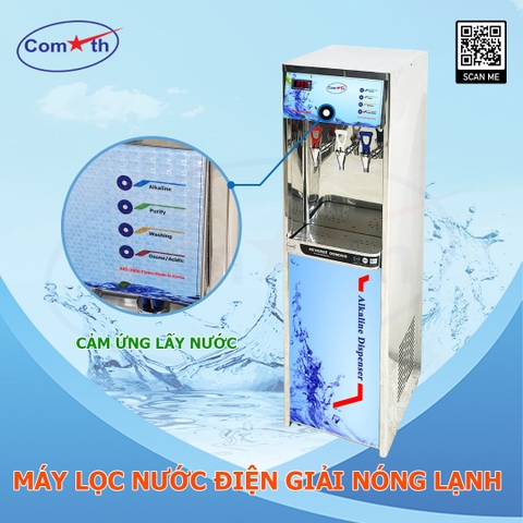 Máy lọc nước điện giải nóng lạnh Comath CM900