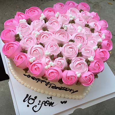 Bánh kem ngọt ngào tặng vợ yêu