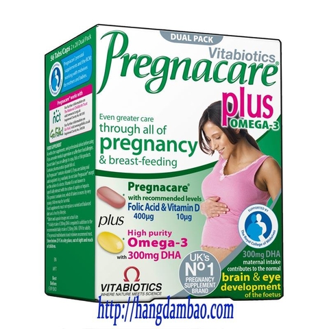 Pregnacare plus vitamin dành cho bà bầu