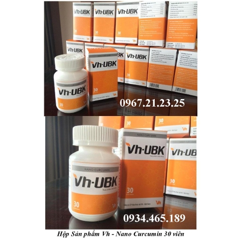 Thực phẩm chức năng VH-UBK hỗ trợ và điều trị ung thư