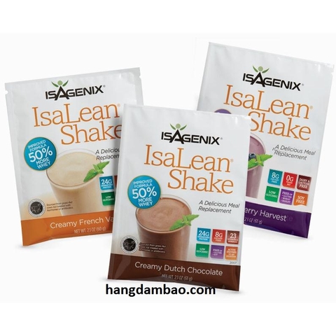 ISALEAN Shake Isagenix giảm cân thay thế bữa ăn