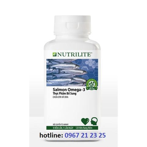 Thực phẩm bổ sung Nutrilite Salmon Omega 3 amway