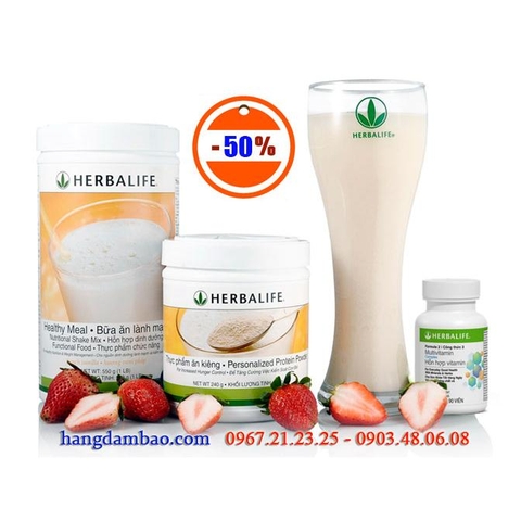 BỘ 3 HERBALIFE GIẢM CÂN CƠ BẢN