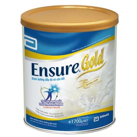 Ensure Gold – Abbott, Mỹ.400g.Sữa bột cao cấp cho sức khỏe cả gia đình